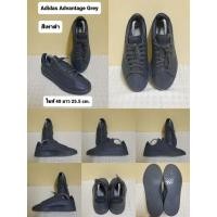 ราคา ADIDAS ADVANTAGE GREY ไซส์ 40 ยาว 25.5 cm. (รองเท้ามือสองของแท้) (22783795210)