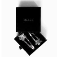 ราคา ใช้โค้ดลด 30% ได้ (รอบกด 01/11) Merge - Logo Snap Hair Clips ราคาต่อคู่ (26466237267)