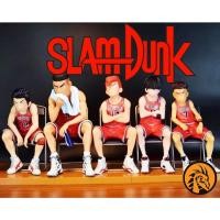 ราคา พร้อมส่ง ครบชุด 5 ตัวโมเดล สแลมดังก์ SlamDunk ขนาดใหญ่ 17 ซม. เกรดพรีเมี่ยม งานสวยมาก งานละเอียดสุดๆ น่าสะสมมากครับผม (10313696662)