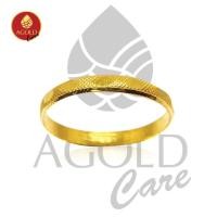 ราคา AGOLDCARE แหวนทองทับลาย หนัก 1.0 กรัม ทองคำแท้ 96.5% (5656172547)