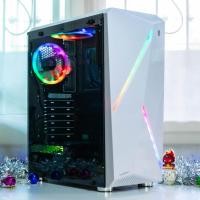 ราคา มีโค้ด12% Tsunami Galaxy G8 (White) ATX Case White RGB GEight (9217814375)