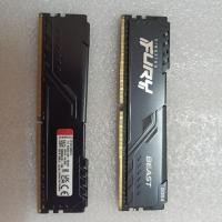ราคา RAM PC (แรมพีซี) 16GB (8GBx2) DDR4/3200 KINGSTON FURY BEAST (21276977922)