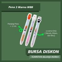 ราคา WBB We Bare Bear 3 ปากกาสีหมีปากกาปากกาลูกลื่น Grizzly Panda Ice Bear Gelpen (42974535700)