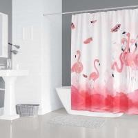 ราคา การพิมพ์ดิจิตอลผ้าม่านห้องน้ําแห้งเปียกแยก 3D การพิมพ์ดิจิตอลผ้าม่านอาบน้ํา Waxy Magpie River Mountain ผ้าม่าน Living Ro (44122665072)