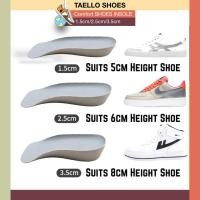 ราคา TAELLO 2.5 ซม.สนับสนุนโค้งรองเท้าพื้นรองเท้าความสูงที่มองไม่เห็นเพิ่มสูง breathable ป๊อปคอร์น eva โฟมรองเท้ารองเท้าผ้าใบ (26641670566)