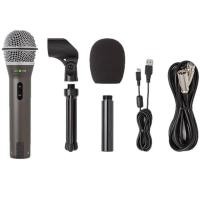 ราคา ไมโครโฟน USB แบบไดนามิกแบบใช้มือถือ Samson Q2U ดั้งเดิม 100% พร้อม XLR และ USB I/O คุณภาพสูง B (54000692969)