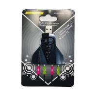ราคา USB Sound Card 7.1CH External USB 2.0 To 3D Audio 7.1 Channel Sound Card Adapter (7540036032)