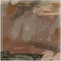 ราคา WANDAKIAH ผ้าคลุมพิมพ์ลาย Ecovoal 140x140 ขนาดไซอาริ (2944175793)