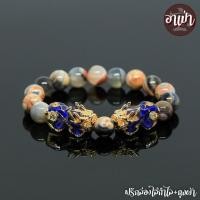 ราคา หินไฟร์อาเกต อาเกตเพลิง Fire Agate ขนาด 10 มิล ปี่เซียะเปลี่ยนสีคู่ หินแท้ 100% หินแห่งความกระตือรือร้น หินสีส้ม (7917861995)