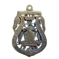 ราคา เหรียญฉลุหลวงพ่อกลั่น วัดพระญาติ เนื้อทองแดง ส่งตรงปก ก469 (24319557166)