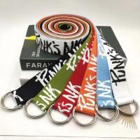 ราคา SHOP_MKLเข็มขัดผ้าแคนวาสพิมพ์ลายแฟชั่นสไตล์เกาหลี 6 สี E816 (12315331523)