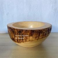 ราคา ชามไม้มะม่วง ติดเปลือก สำหรับใส่อาหาร (ไม้หน้าคุณภาพดี ใส่ได้ทั้งร้อน และเย็น (5165258814)