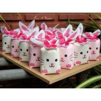 ราคา set 100 ชิ้น ของชำร่วย ผ้านาโนในถุงหูกระต่าย งานดี น่ารักมาก (13531216232)