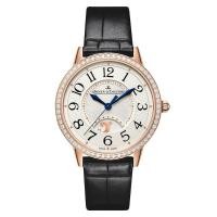 ราคา Jaeger & LeCoultre Dating 18K Rose Gold Diamond นาฬิกากลไกอัตโนมัติหญิง3442420 (26852890975)