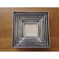 ราคา พิมพ์เค้ก สี่เหลี่ยม อลูมิเนียม มีหลายขนาด เทียบเท่า ครึ่งปอนด์ - 6 ปอนด์ ให้เลือก ความสูง2.5 นิ้ว ทุกขนาด (12361581949)