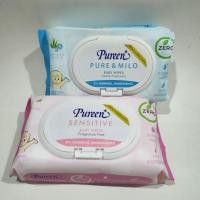 ราคา Pureen Baby Wipes เพียวรีน ทิชชู่เปียก 80 แผ่น (3665665907)
