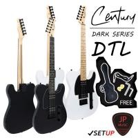 ราคา Century Dark Series Telecaster DTL กีต้าร์ไฟฟ้า [แถมฟรี กระเป๋าใส่กีต้าร์+สายแจ็ค+ปิ๊ก] (6963768080)