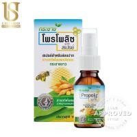 ราคา Krachai Propoliz mouth spray 15ml กระชาย โพรโพลิซ เมาท์ สเปรย์ [กระชายขาว 15%] (24039080881)