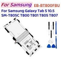 ราคา EB-BT800FBE แบตเตอรี่แท็บเล็ต7900mAh สำหรับ Samsung Galaxy Tab S 10.5 T805 T801 SM-T800 + เครื่องมือฟรี (28711958814)