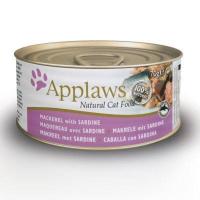 ราคา อาหารแมว Applaws สูตร Mackerel and sardine (8337729618)