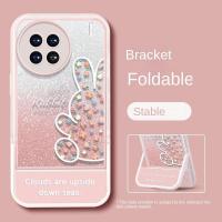 ราคา เคสโทรศัพท์มือถือ ลายกระต่ายกลิตเตอร์ พร้อมที่ตั้งวาง สําหรับ vivo V29 V29E X90PRO+ X90PRO X90 90S X80PRO X80 X70PRO X70 70T X60PRO X60 60T X50 X30 X30Pro (24303270069)