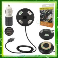 ราคา Bluetooth Hands Free Car Kit Wireless FM Transmitter MP3 Player Car Charger BLS-C1 (12222810885)