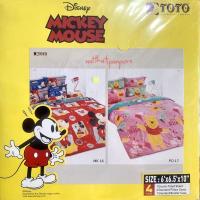 ราคา ชุดผ้าปูที่นอน แบรนด์โตโต้(TOTO) ลายมิกกี้เมาส์(Mickey Mouse) (ไม่รวมผ้านวม) 11ลาย (17677239656)