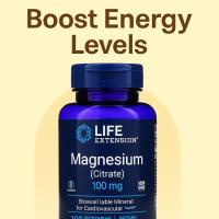 ราคา Life Extension Magnesium Citrate 100mg 100 แคปซูล แมกนีเซียม ดูดซึมดี บำรุงระบบประสาท (3416030371)