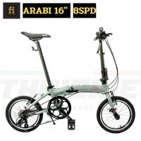 ราคา จักรยานพับได้อลูมิเนียม FIKA ARABI ล้อ 16 นิ้ว (14160528204)