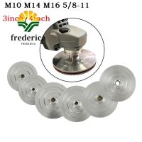 ราคา [FRDE-hot] แผ่นรองหลัง 4 นิ้ว แผ่นรองขัดเพชร ที่วางรองรับฐานอลูมิเนียม M14 M10 M16❀ (40473661041)