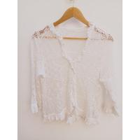 ราคา เสื้อมือสอง เสื้อคลุมลูกไม้ St.HELENA (M4) (28323500793)