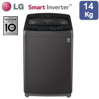 ราคา LG เครื่องซักผ้าฝาบน ระบบ Smart Inverter ขนาด 14 KG. รุ่น T2314VS2B (ขนาดเครื่อง กว้าง 59 สูง 97ซม.) (42163691912)