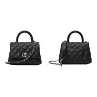 ราคา Chanel/Coco Handle/กระเป๋าถือ/กระเป๋าสะพาย/ของแท้ 100% (24707178074)