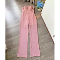 ราคา จั้มเกาะอกกางเกง สีจริงเข้มกว่านี้ ออกสีชมพูกะปิอ่อนๆ (3837158860)