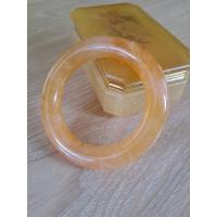 ราคา กำไลหยกโดนัท หยกพม่าเจได์ ไทป์A หยกน้ำผึ้งสีสวยฉ่ำ หนา14 มิล (27170728721)