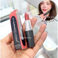 ราคา ป้ายไทย2025SleekSatinMAC Macximal Sleek Satin Lipstick 3.5g.สี Brick-O-La เนื้อซาติน สีสดชัด พิกเมนต์แน่น (41000577029)