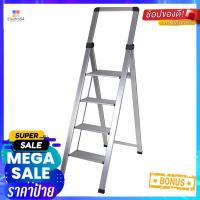 ราคา บันไดอะลูมิเนียมพร้อมมือจับ MATALL 4 ขั้น สีเงินALUMINUM STEP STOOL WITH HANDLE MATALL 4-STEP SILVER (18648462967)