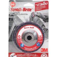 ราคา สก๊อตช์-ไบรต์™ คลีนแอนด์สตริป™ ลูกขัดลอกสี สนิม ขนาด 4 นิ้ว สีดำ Scotch-Brite™ Clean N Strip™ 4X 5/8 Inch (6217323426)