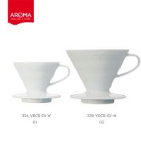 ราคา Hario ดริปเปอร์ V60 Coffee Dripper Ceramic / White (334 /VDCR-01-W) (336 /VDCR-02-W) (6630178956)