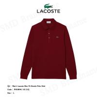 ราคา Lacoste เสื้อโปโลชายแขนยาว รุ่น Men’s Lacoste Slim Fit Stretch Polo Shirt Code: PH5894 10 Z1Q (23856972467)