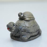 ราคา ปูนปั้น รูปปั้น ตุ๊กตาปั้นเต่าคู่ เต่าน่ารัก แต่งบ้าน และ สวน(สีดำ) (3474458828)
