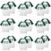 ราคา ชุดกีฬาแขนสั้น สำหรับการเล่นกีฬาหรือสวมใส่ในชีวิตประจำวัน (48102155873)