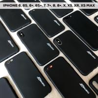 ราคา Slim Case iPhone 6PLUS 6S+ 7 8 XS XR XS MAX เคสซิลิโคน HP Black Mate (42505822458)