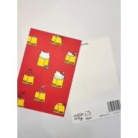 ราคา โปสการ์ด Post card เฮลโล คิตตี้ แดง เหลือง อยู่ในถุงขนม แอ้ปเปิ้ล Hello Kitty Sanrio ของแท้ พร้อมส่ง (28777180531)