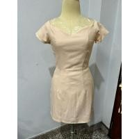 ราคา พร้อมส่ง ชุดเดรส สีส้มโอรส (24553056848)
