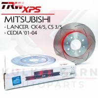ราคา TRW จานเบรคหน้า รุ่น XPS MITSUBISHI LANCER CK4/5 CS3/5, CEDIA '01-04 (ใส่แทนของเดิมได้ทันที) (DF4498XSS) (19475688365)