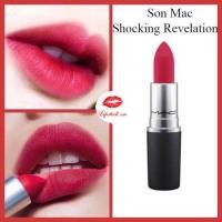ราคา Mac powder kiss lipstick สี shocking revelation ของแท้ (5762501888)