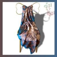 ราคา ผ้าพันคอ ผ้าคลุมไหล่ ผ้าไหม จิม ทอมป์สัน ขนาด 47 * 47 Jim Thompson (15895836131)