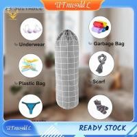 ราคา [UTnus9ddL] ที่ใส่ถุงพลาสติกพร้อมที่จัดระเบียบติดผนังแบบมีเชือกรูด,กระเป๋าใส่กระเป๋าช้อปปิ้ง,ซักได้สําหรับการเดินทางในครัวที่บ้าน (27042910042)