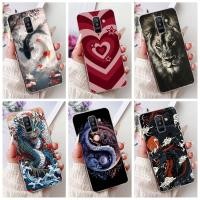 ราคา สําหรับ Samsung Galaxy A6 2018 กรณี SM-A600F หรูหรามังกรการ์ตูนซิลิโคนอ่อนนุ่มสําหรับ Samsung A6 Plus 2018 SM-A605F กันชน (43756988404)